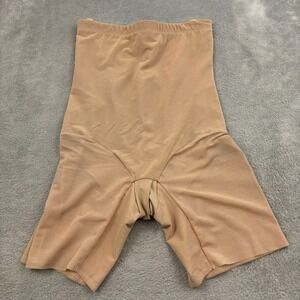 Honeylove Super‎ Power Shorts Women 1X Nude Shapewear Mid Thigh Slimming Stretch